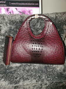 Maroon Escape Handbag